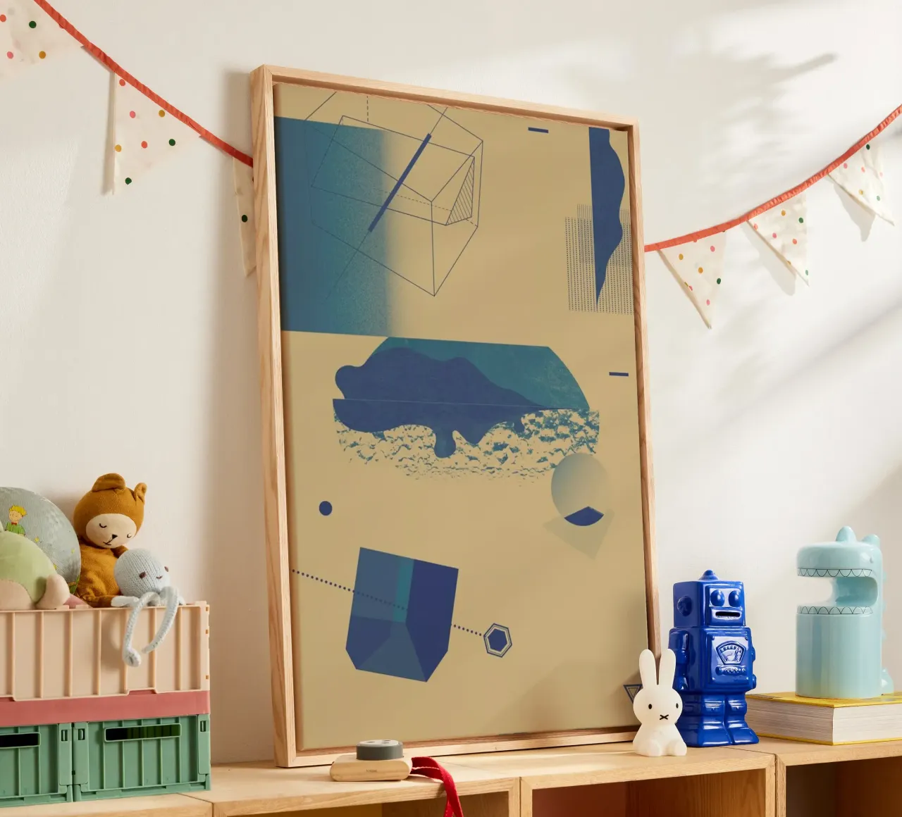 Objects 03 tela con Cornice a cassetta da Andreas Jarner