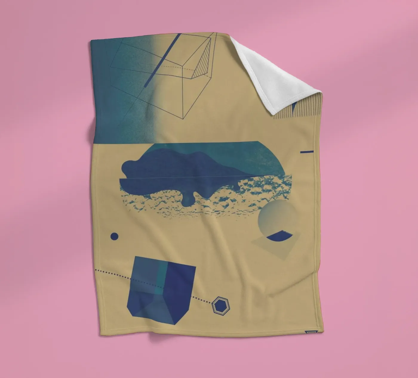 Objects 03 fleecedeken van Andreas Jarner