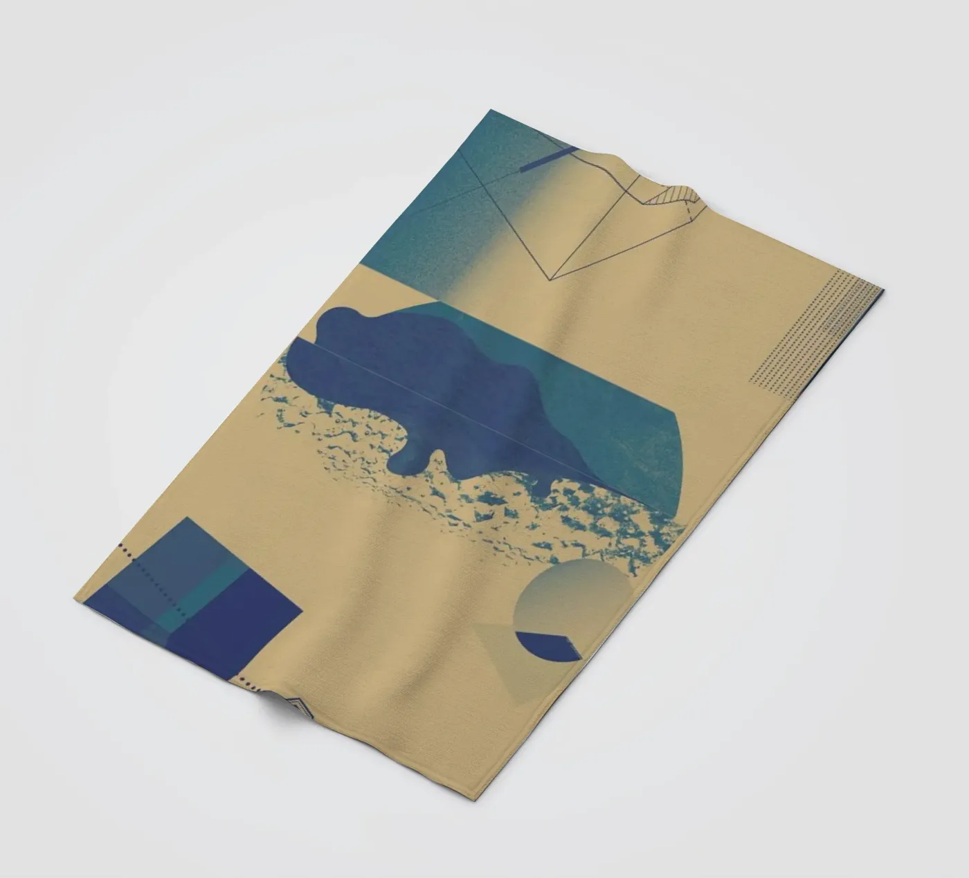 Objects 03 fleecedeken van Andreas Jarner