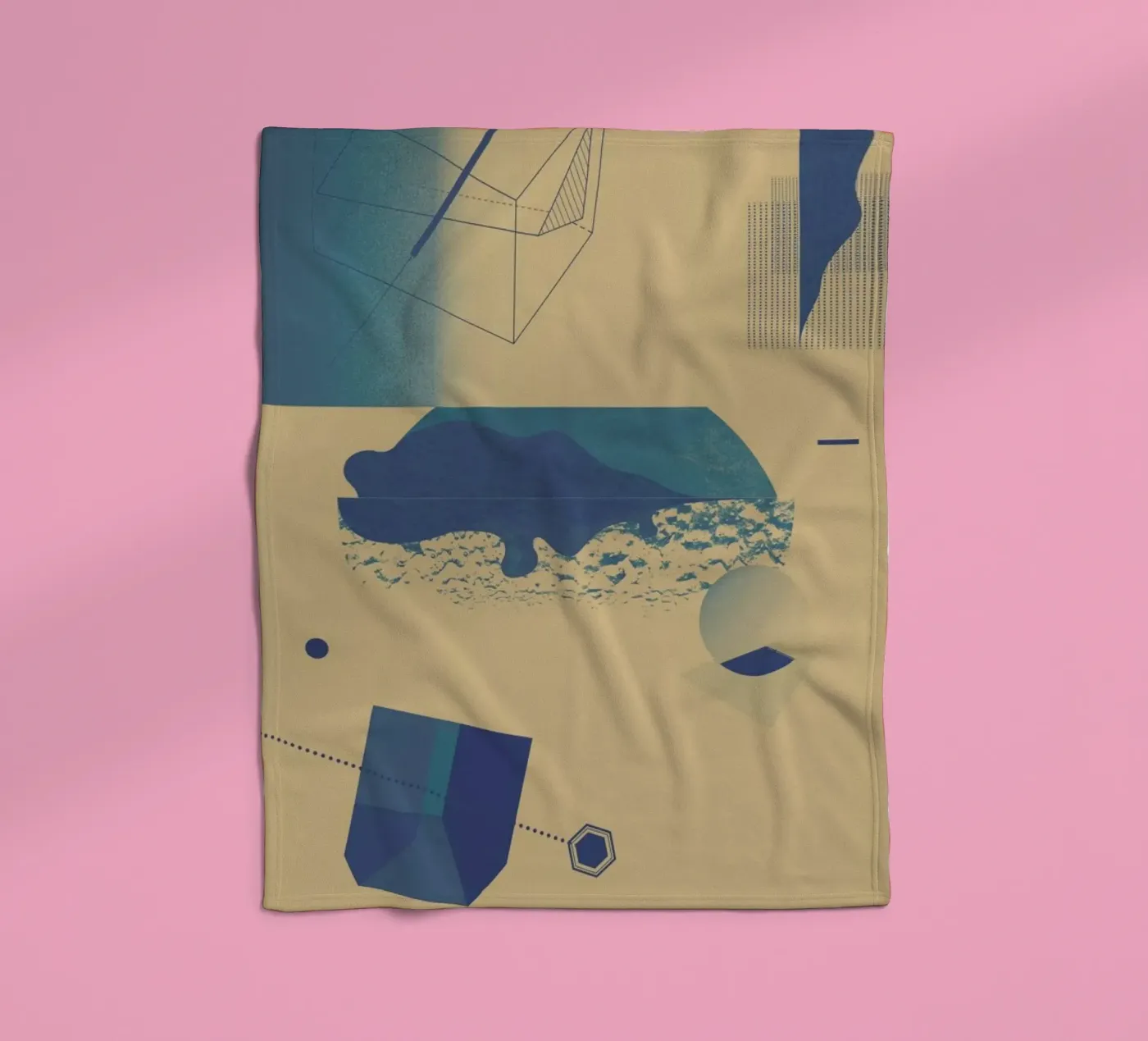 Objects 03 fleecedeken van Andreas Jarner