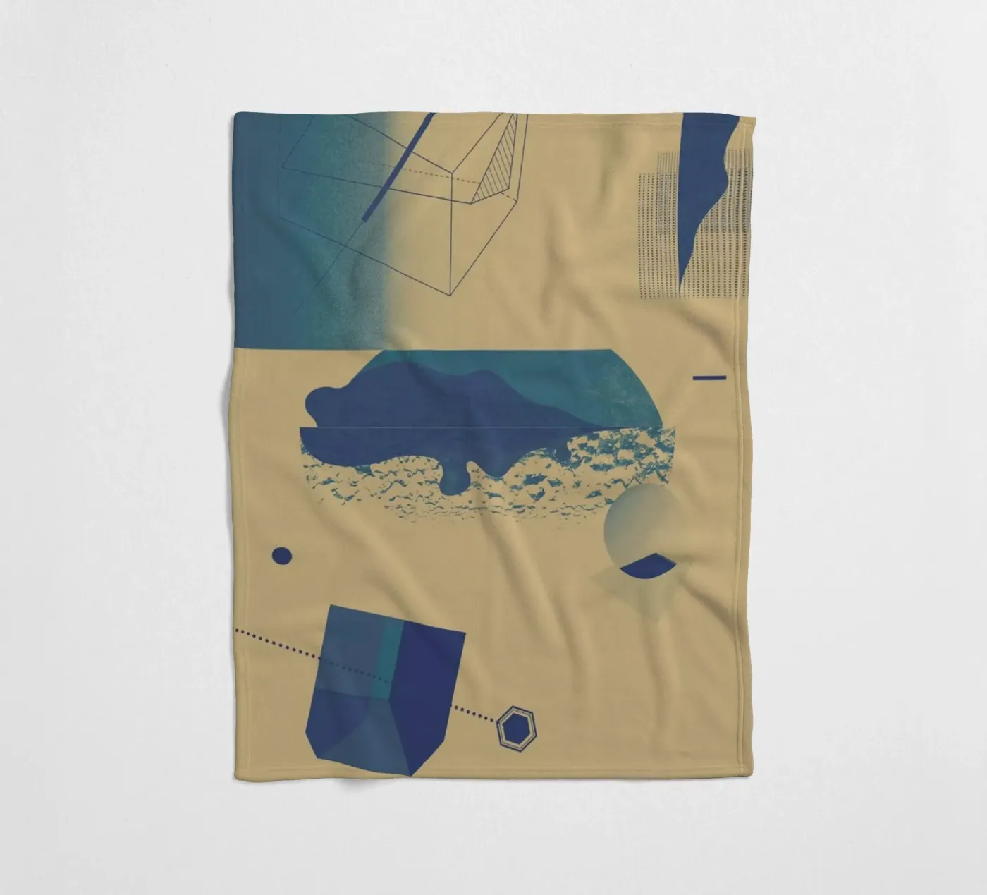 Objects 03 fleecedeken van Andreas Jarner