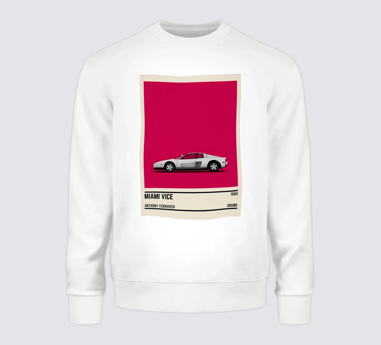 Miami Vice car movie felpa da TheArtstudio