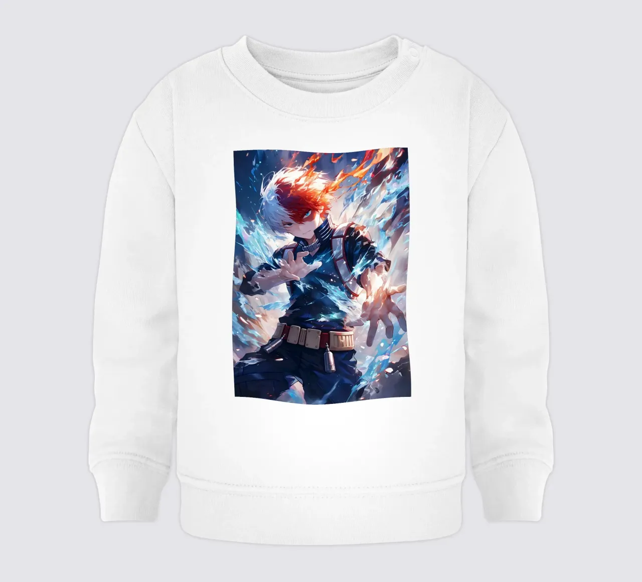 Shoto Todoroki My Hero Academia felpa neonato da CreativeStudio