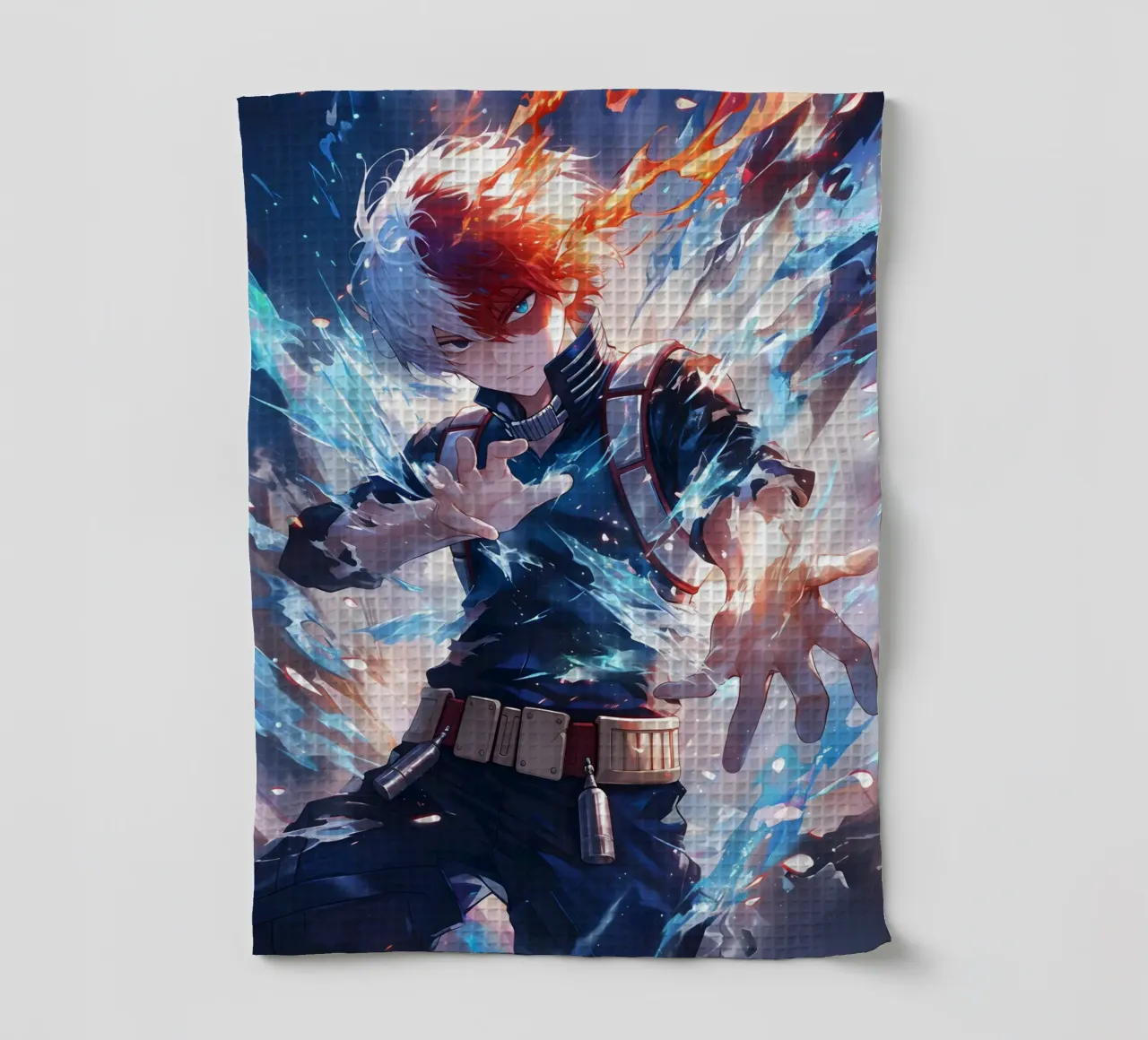 Shoto Todoroki My Hero Academia Geschirrtuch von CreativeStudio