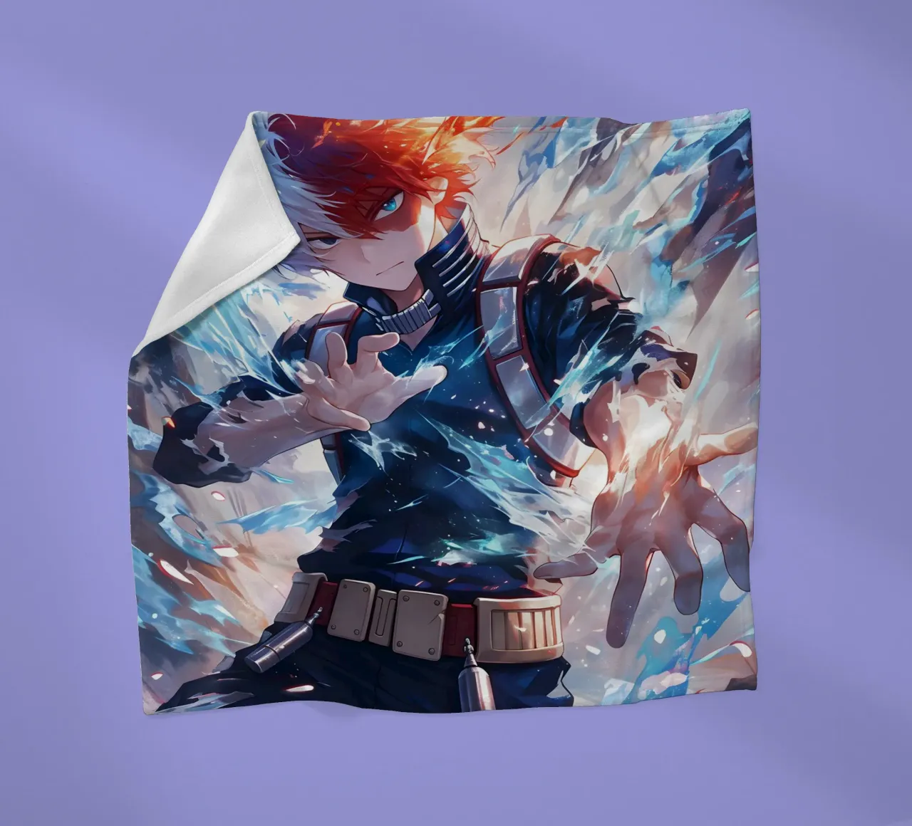 Shoto Todoroki My Hero Academia Fleecedecke von CreativeStudio