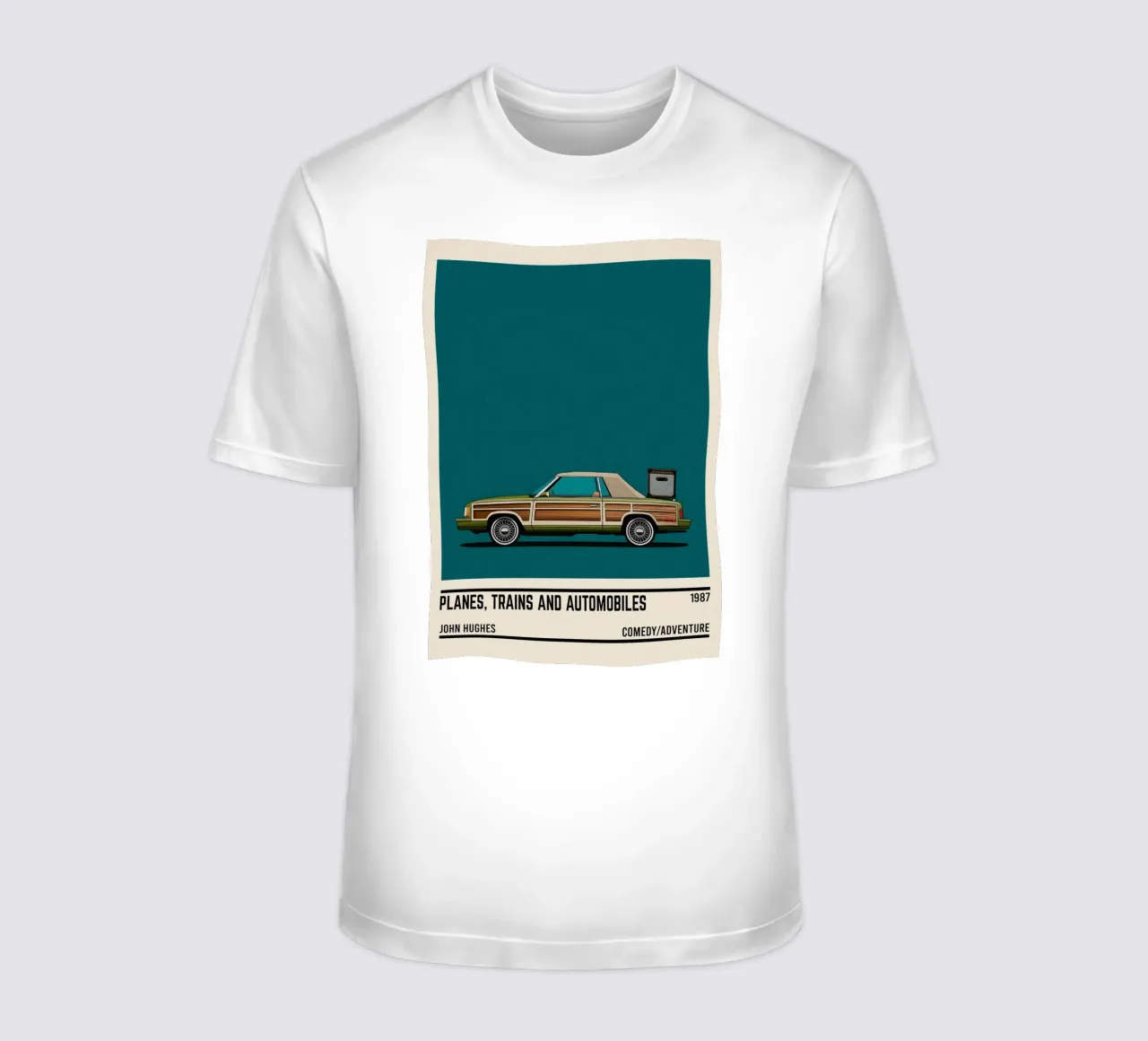 Planes, Trains & Automobiles movie car t-shirt da TheArtstudio