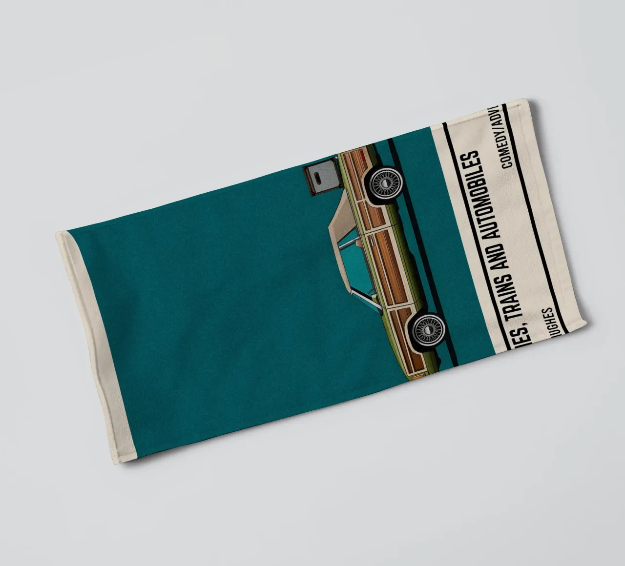 Planes, Trains & Automobiles movie car asciugamano da bagno da TheArtstudio