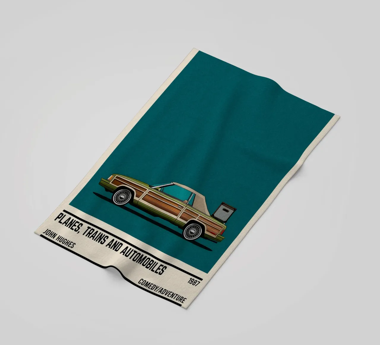 Planes, Trains & Automobiles movie car telo mare da TheArtstudio