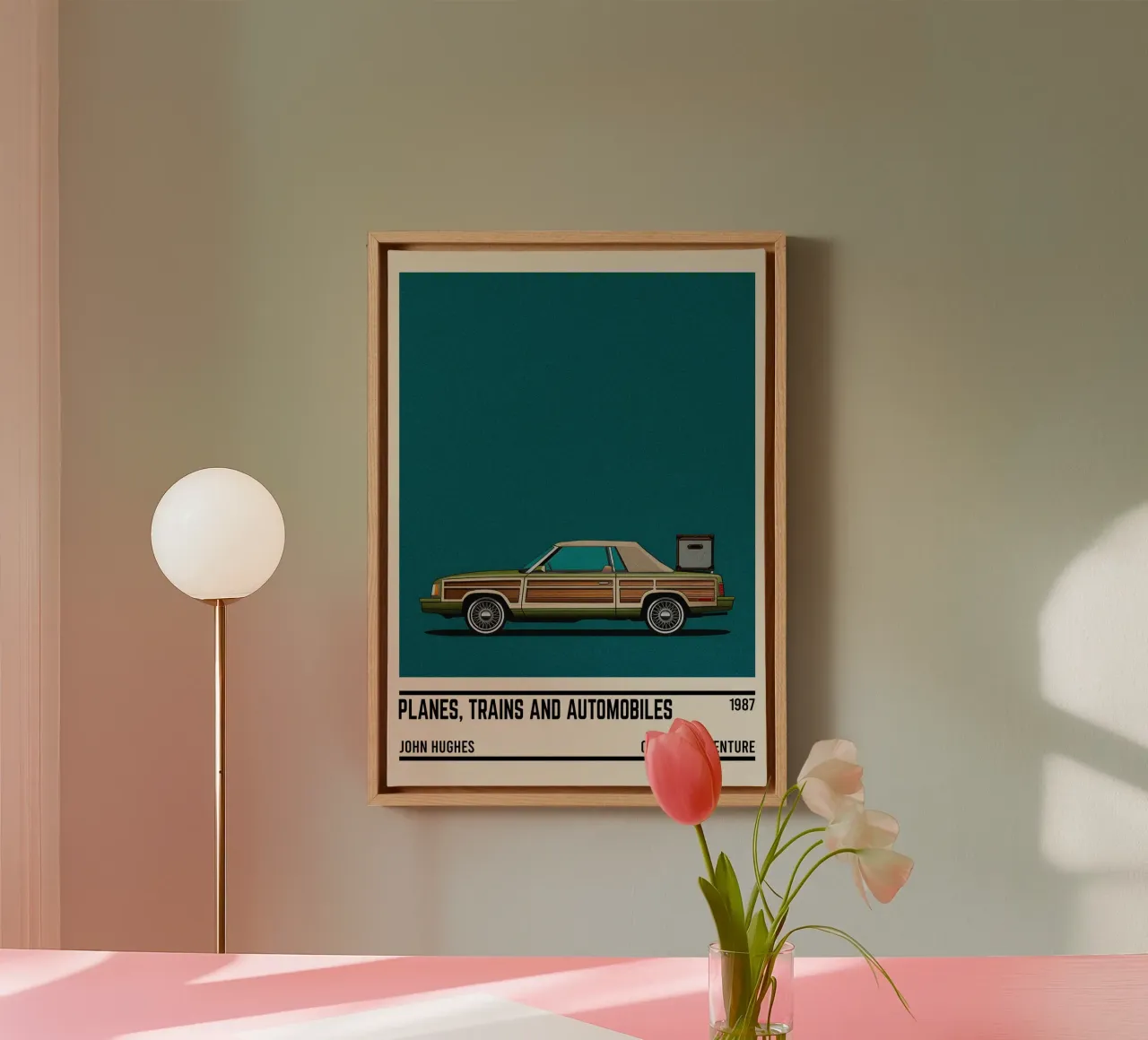 Planes, Trains & Automobiles movie car tela da TheArtstudio