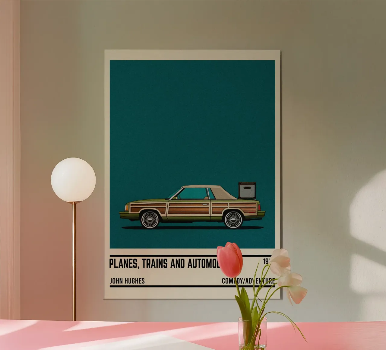 Planes, Trains & Automobiles movie car carta hahnemühle da TheArtstudio