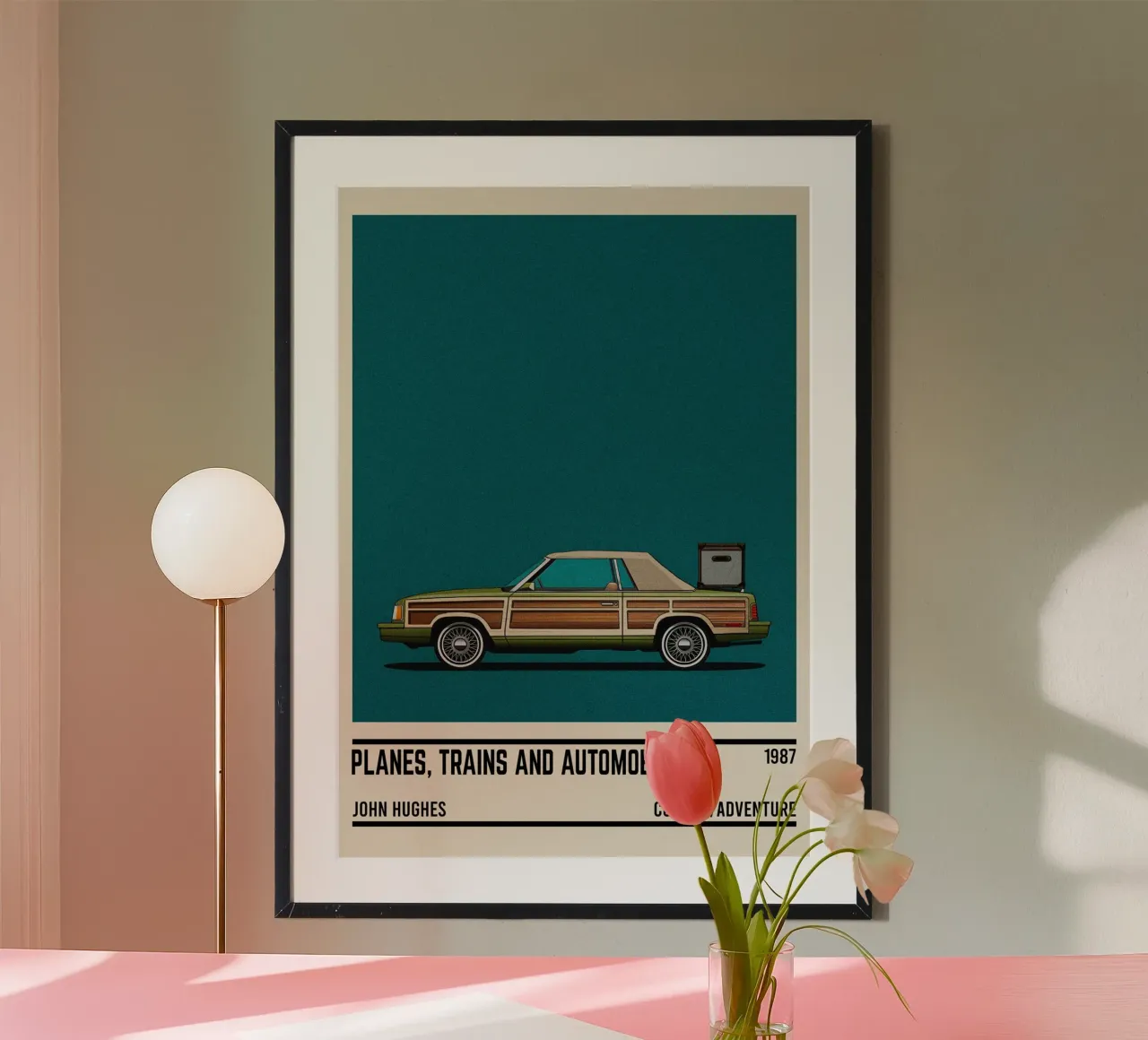 Planes, Trains & Automobiles movie car carta hahnemühle da TheArtstudio