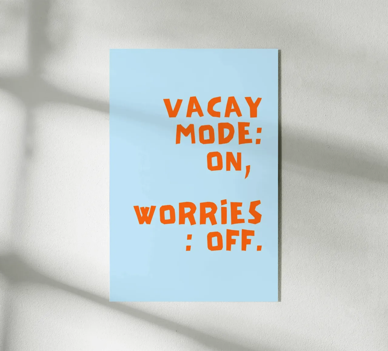 Vacay mode: on plexiglass da Ohkimiko