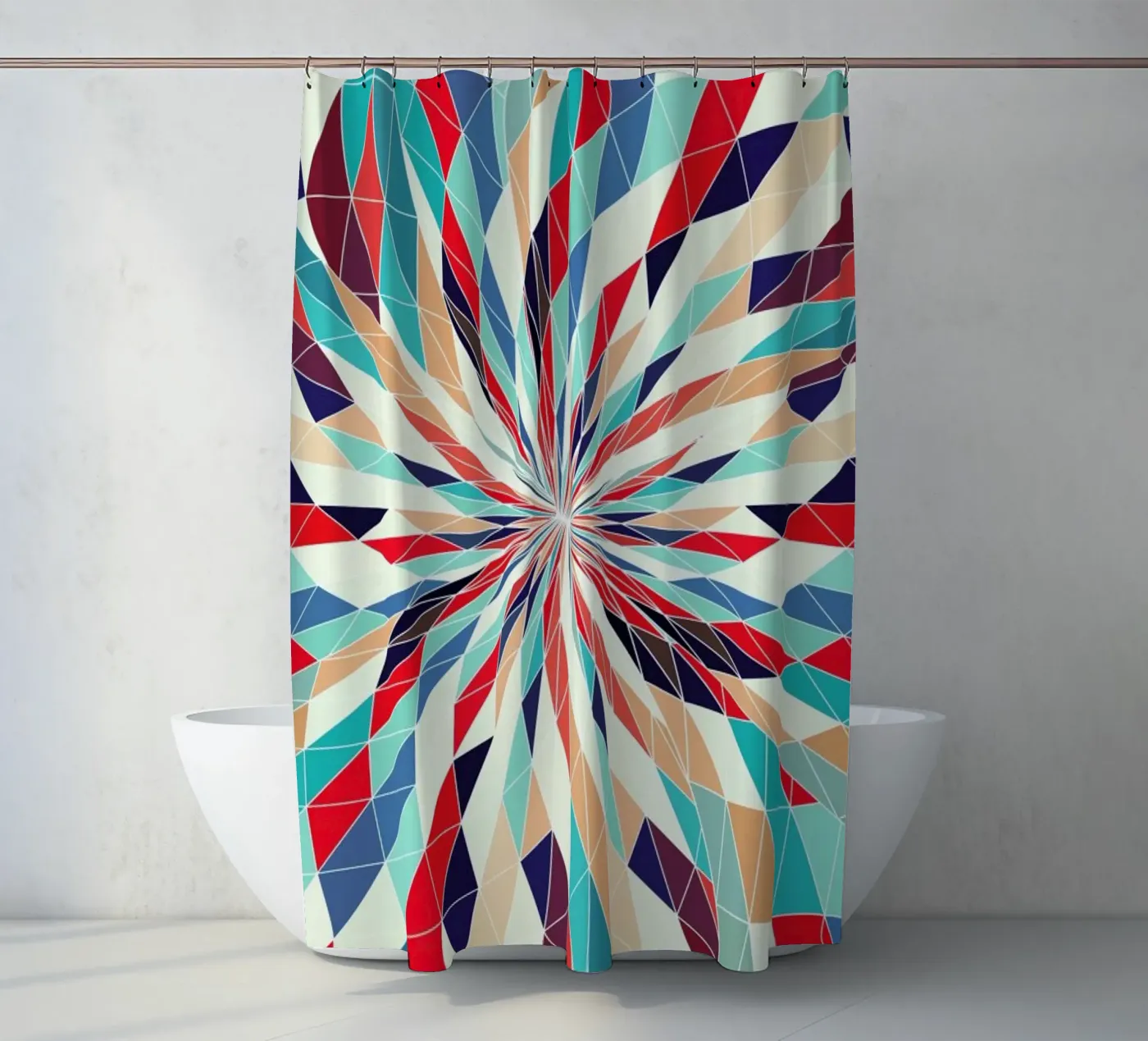 Deep douchegordijn van Danny Ivan