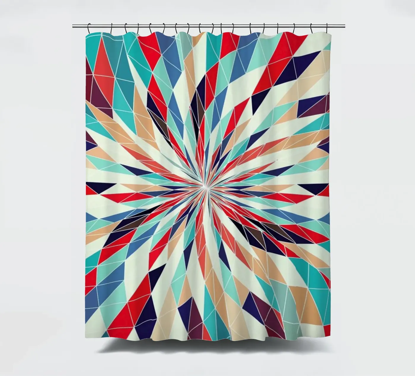 Deep douchegordijn van Danny Ivan