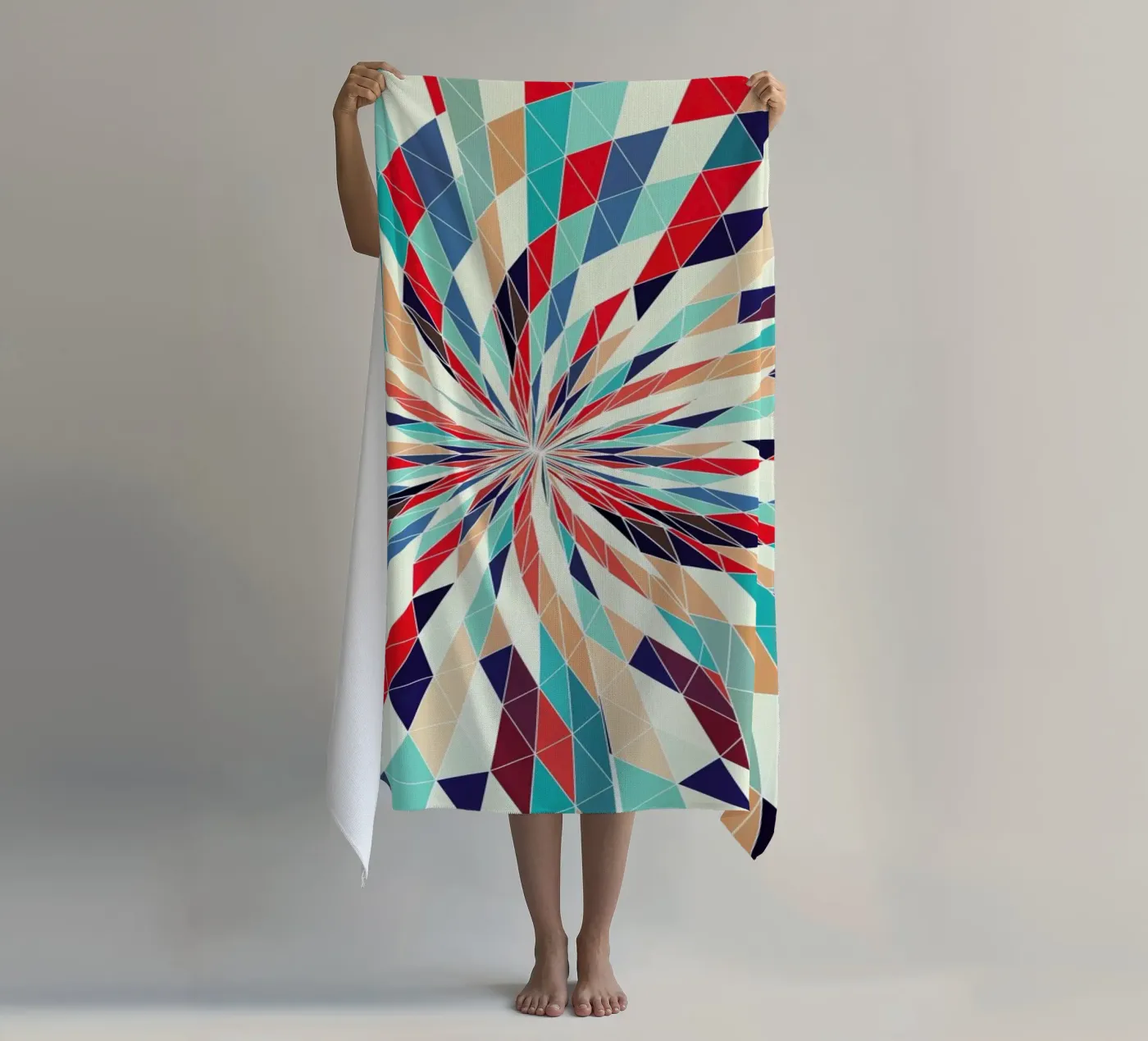 Deep beach towel by Danny Ivan