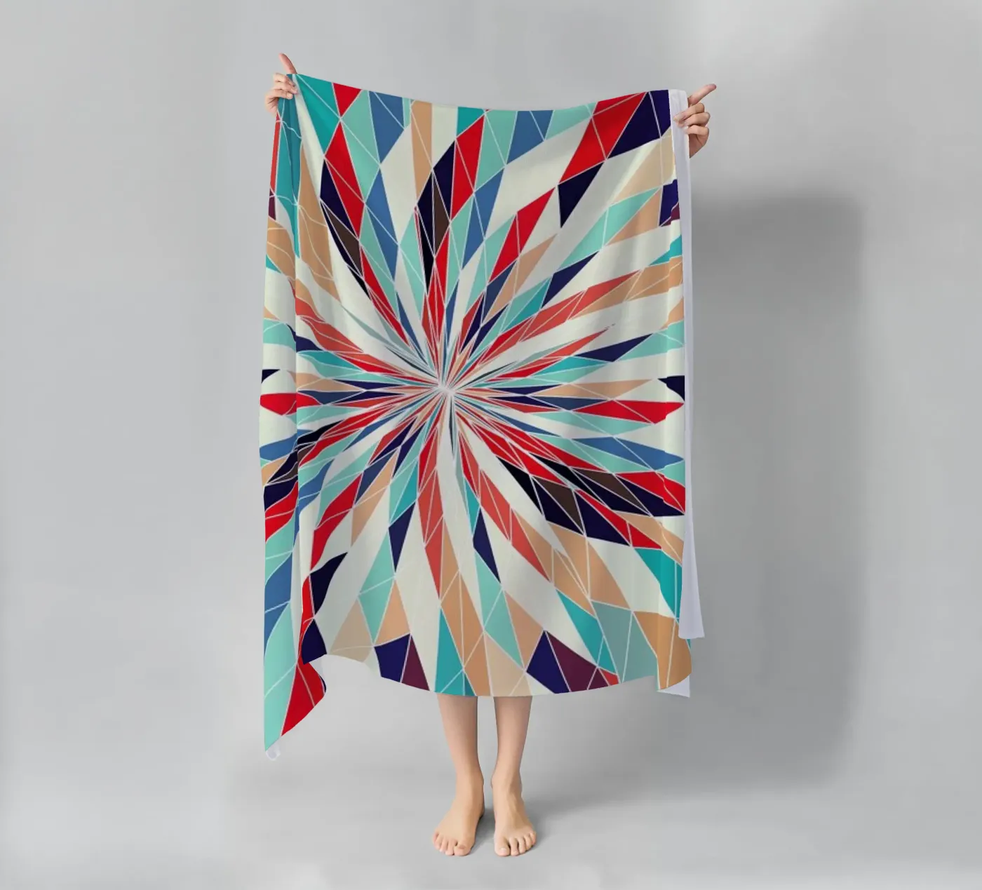 Deep beach towel by Danny Ivan