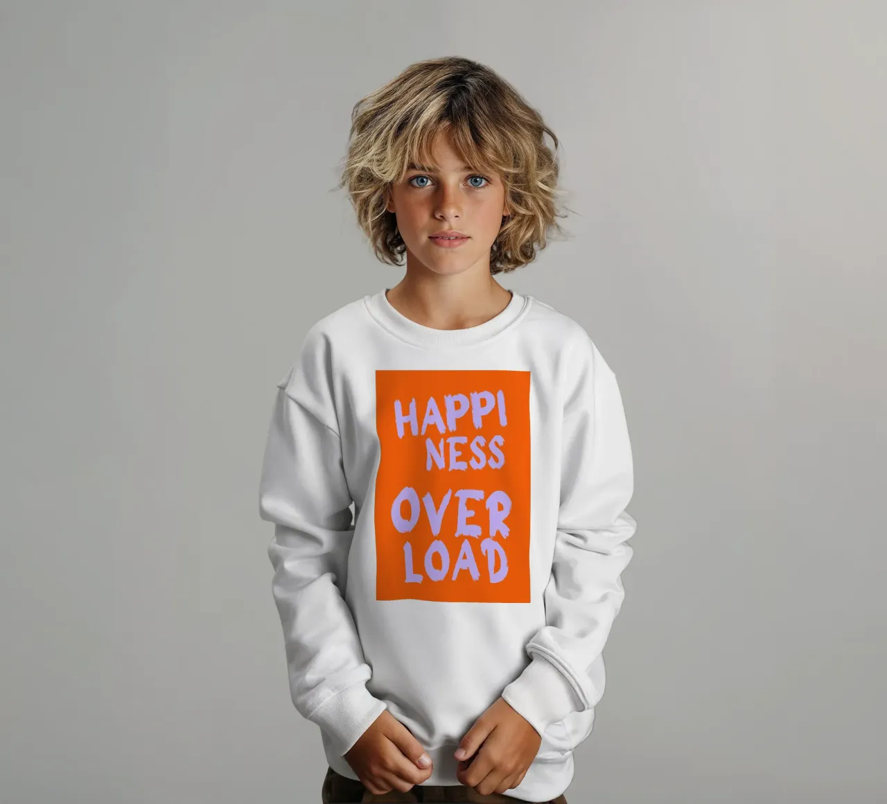 Happiness overload felpa bambino da Ohkimiko