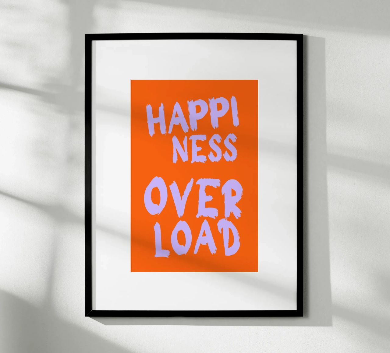 Happiness overload poster by Ohkimiko
