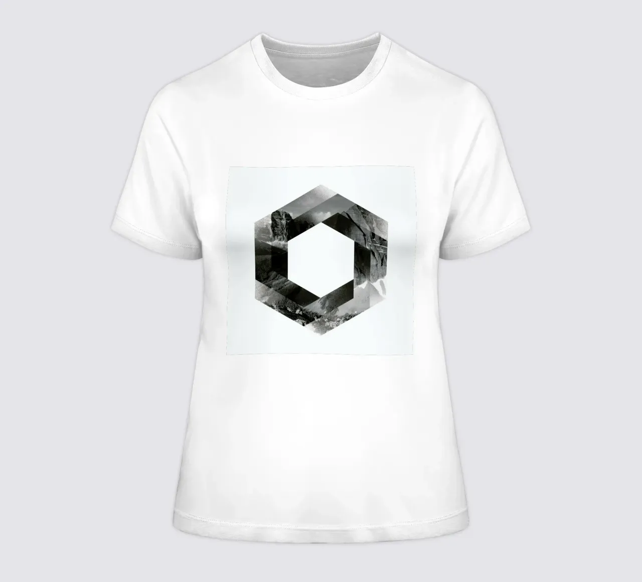 Landscape t-shirt da donna da Chris Wharton