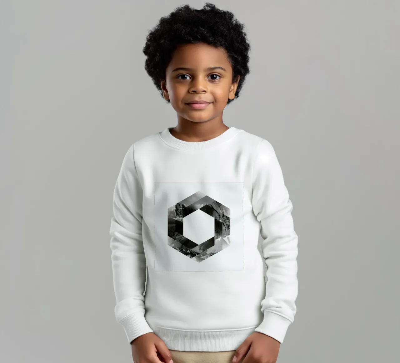 Landscape kids sweatshirt by Chris Wharton