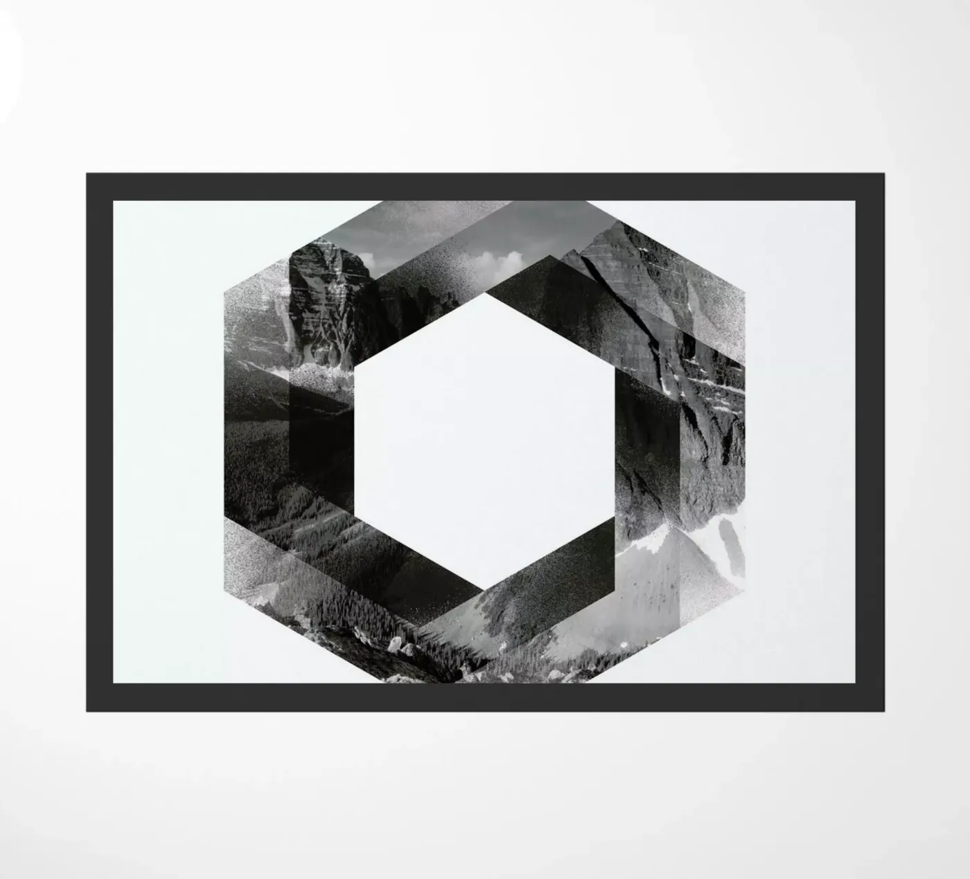 Landscape doormat by Chris Wharton