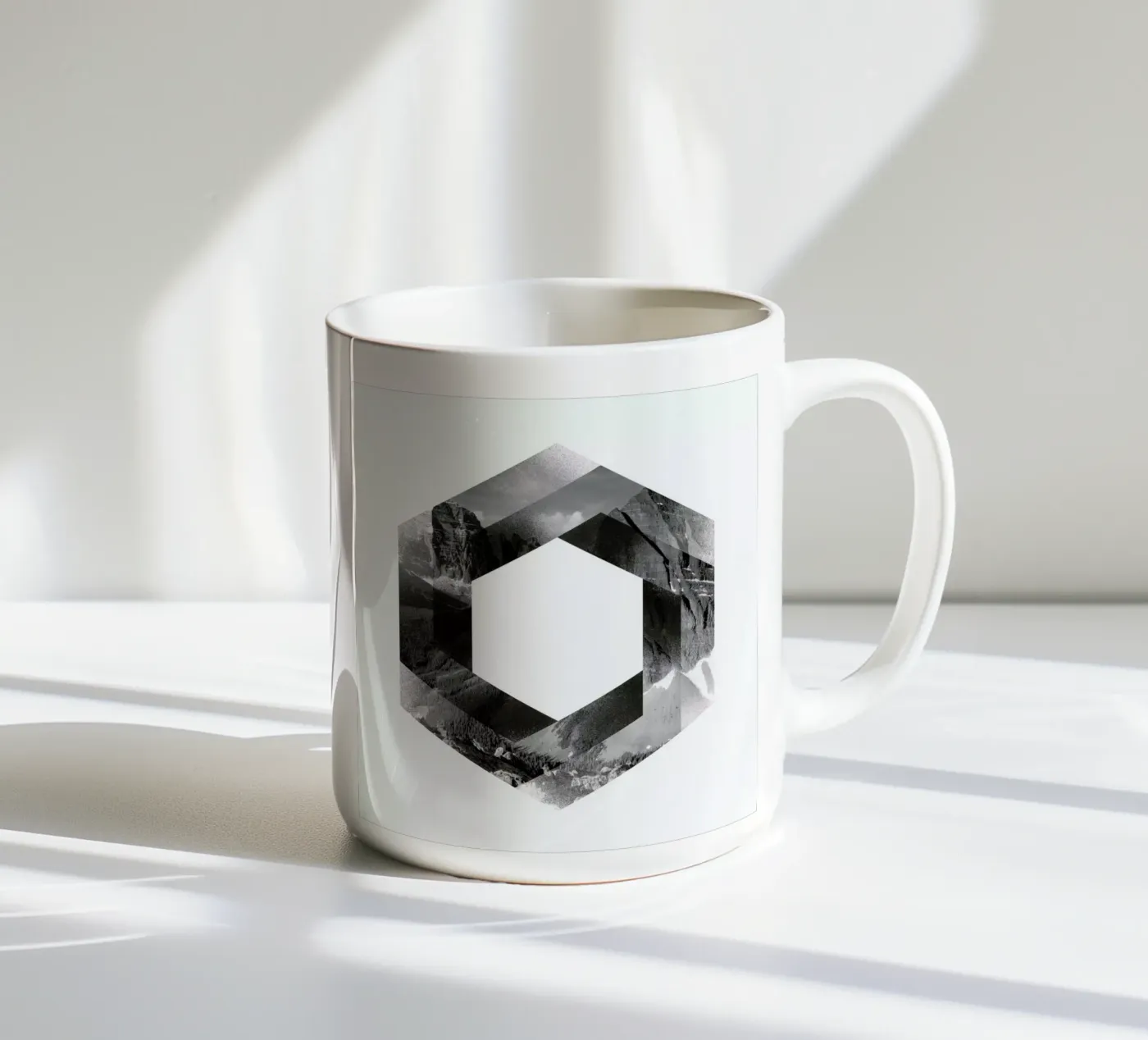 Landscape ceramic mug by Chris Wharton