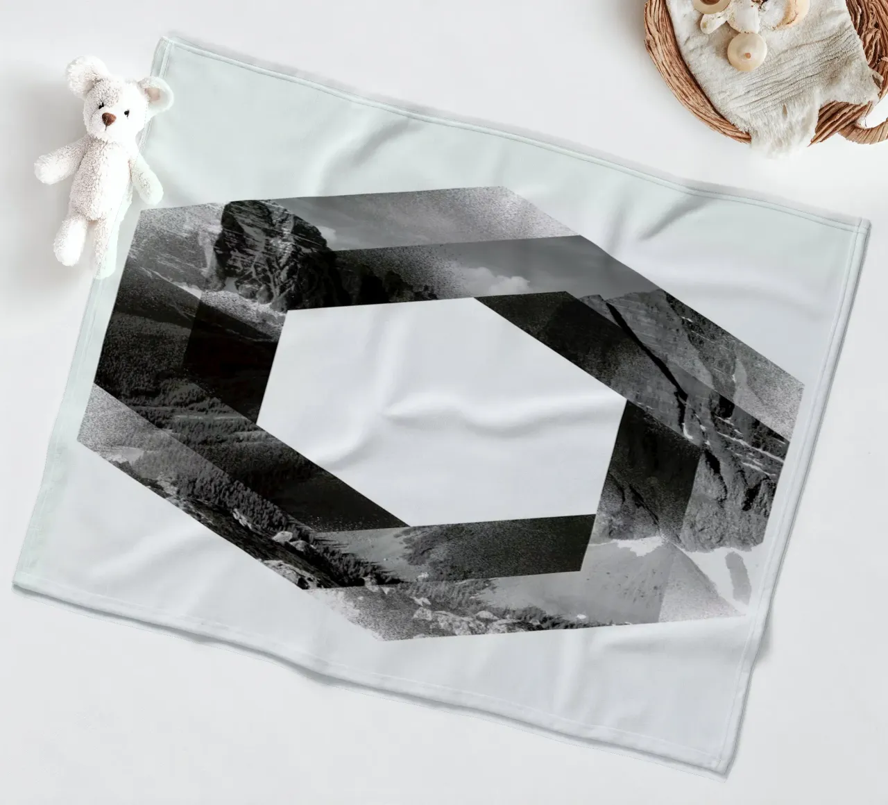 Landscape fleecedeken van Chris Wharton