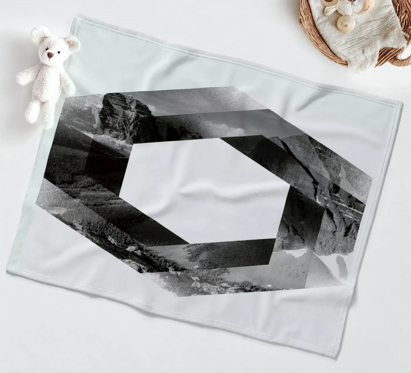 Landscape Fleecedecke von Chris Wharton