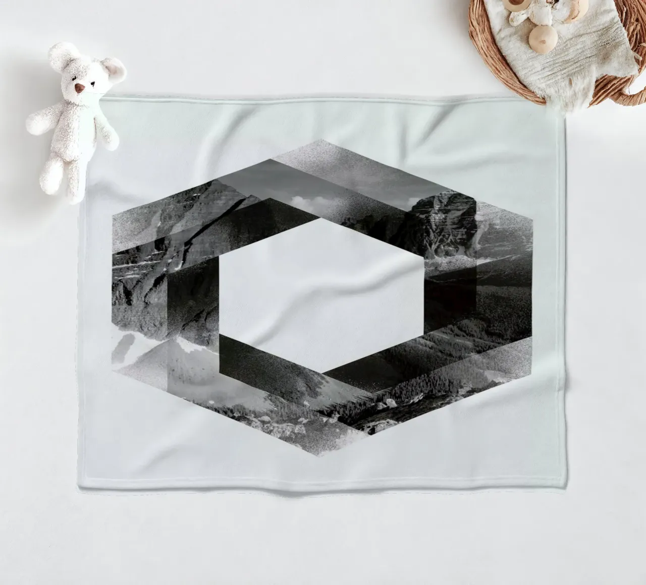 Landscape fleecedeken van Chris Wharton