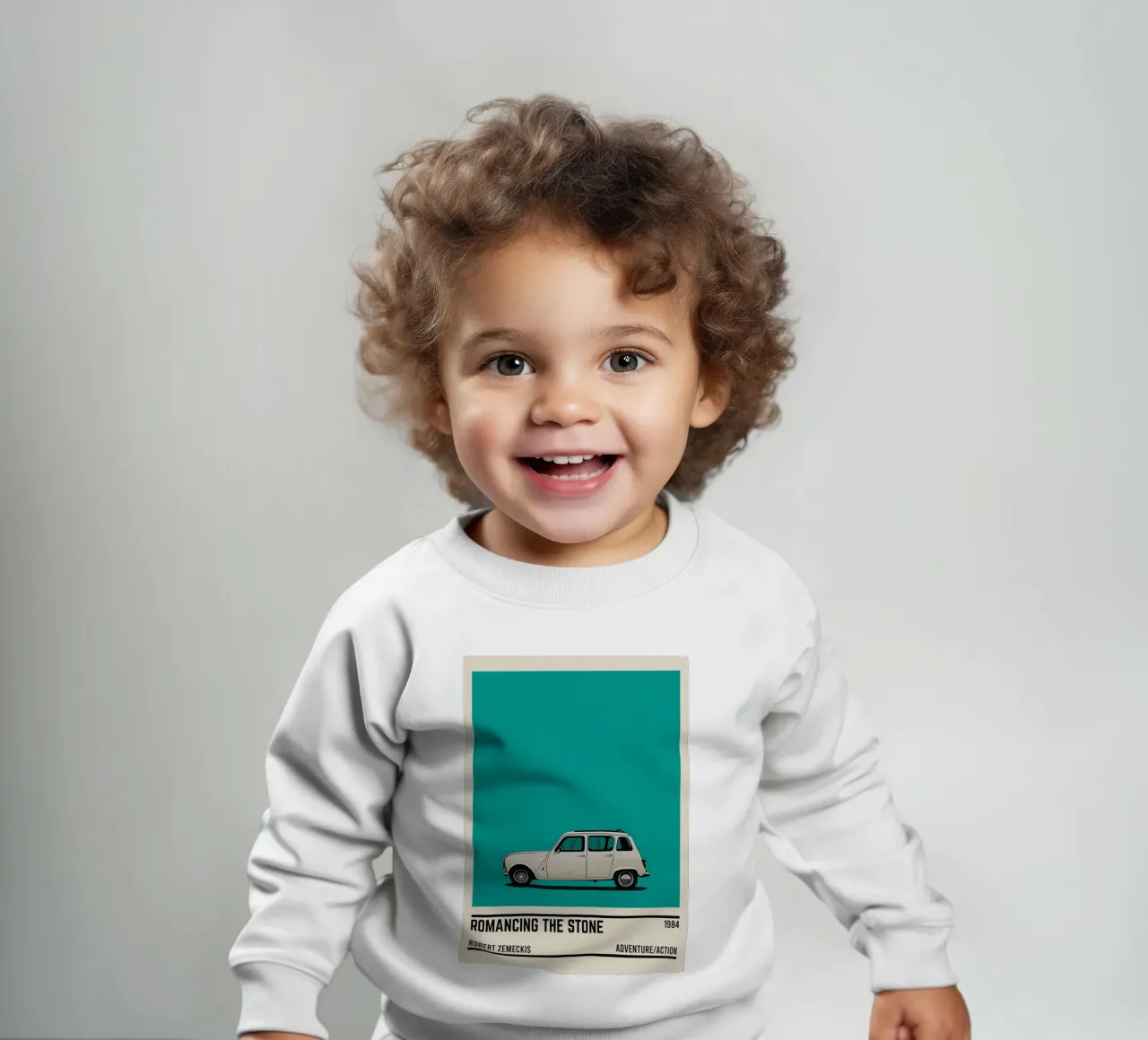 Romancing the Stone car movie felpa neonato da TheArtstudio