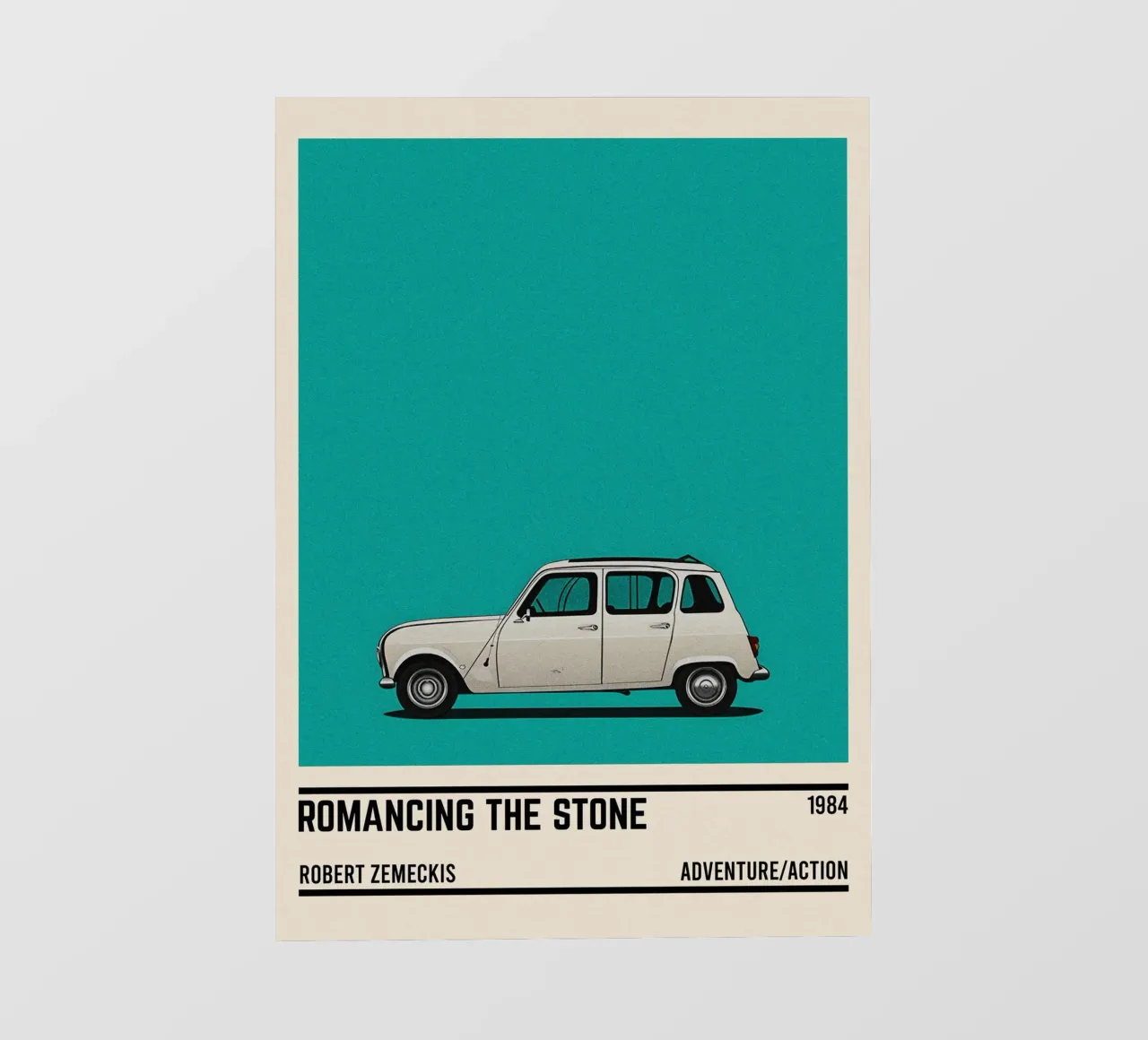 Romancing the Stone car movie pellicola backlit da TheArtstudio