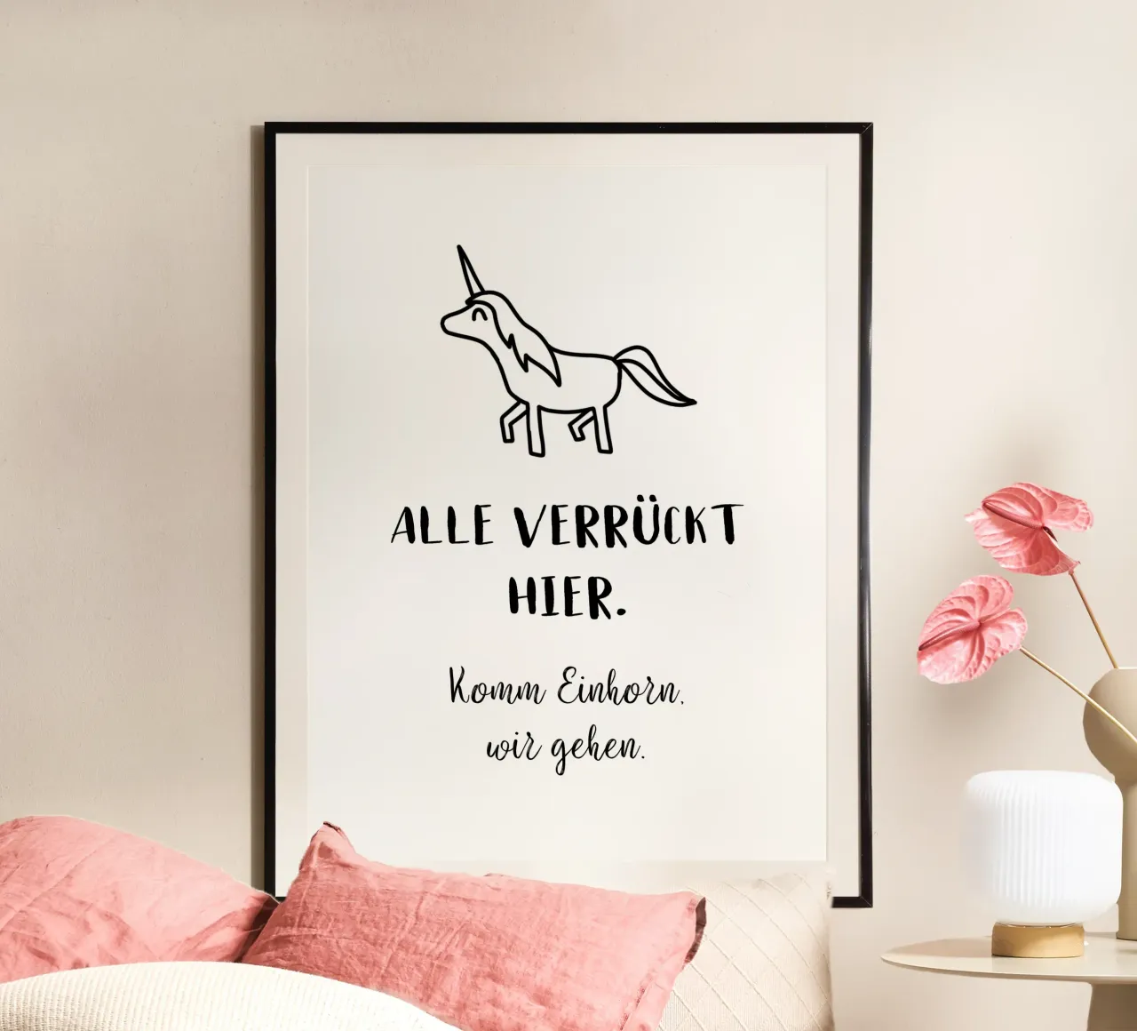 Einhorn carta hahnemühle da BAINAI