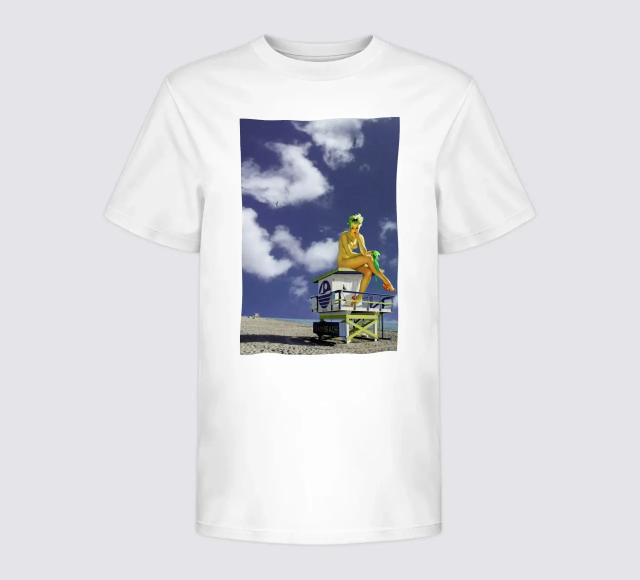 Miami Pinup kids t-shirt by Jason Brueck