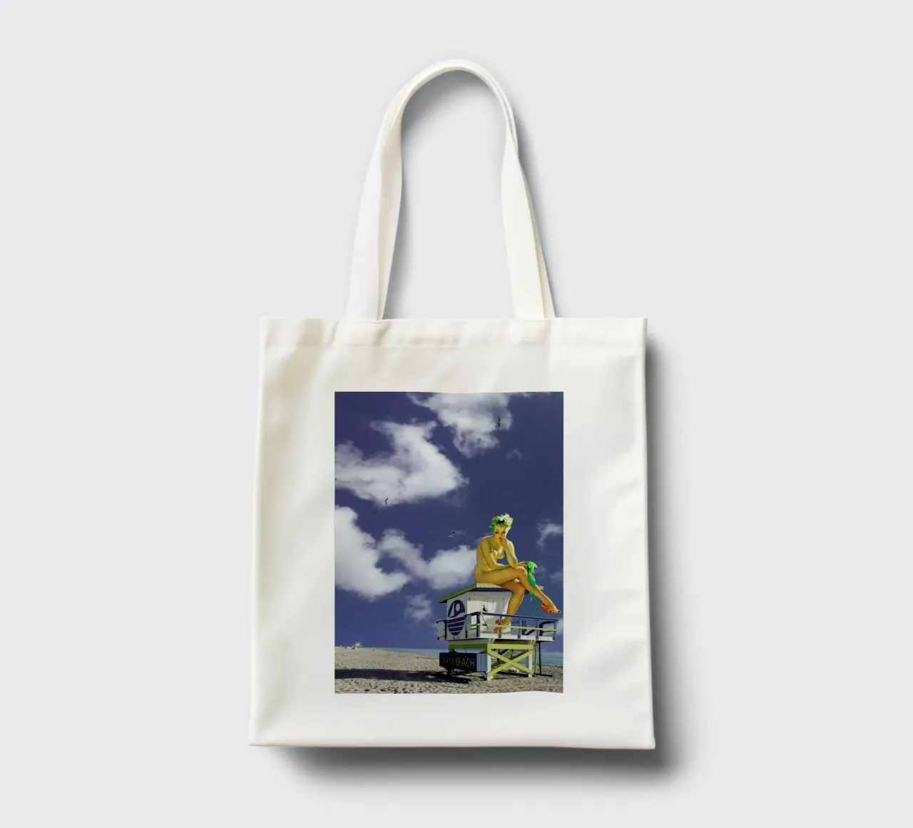 Miami Pinup borsa in juta da Jason Brueck