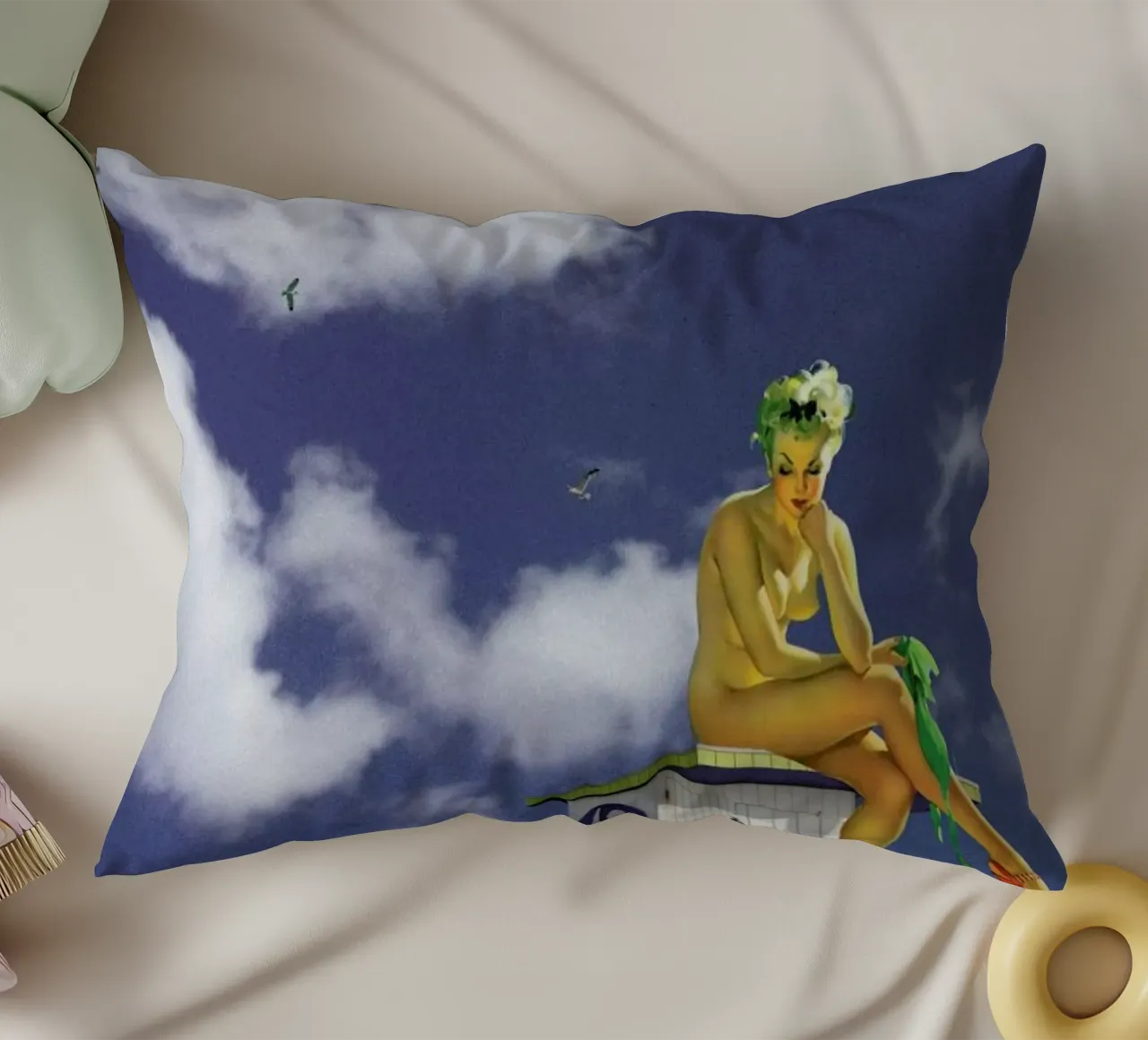 Miami Pinup cuscino da Jason Brueck