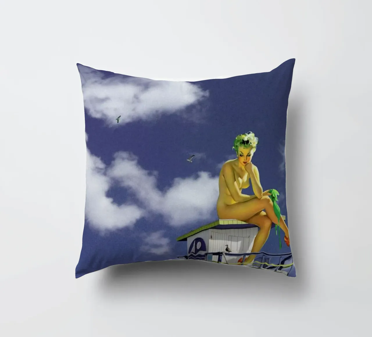 Miami Pinup cuscino da Jason Brueck