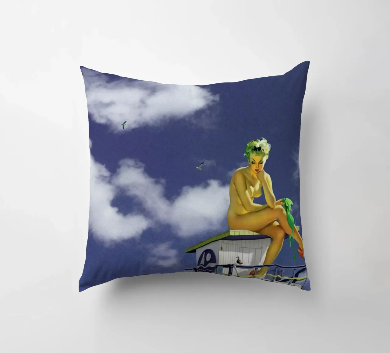 Miami Pinup cuscino da Jason Brueck