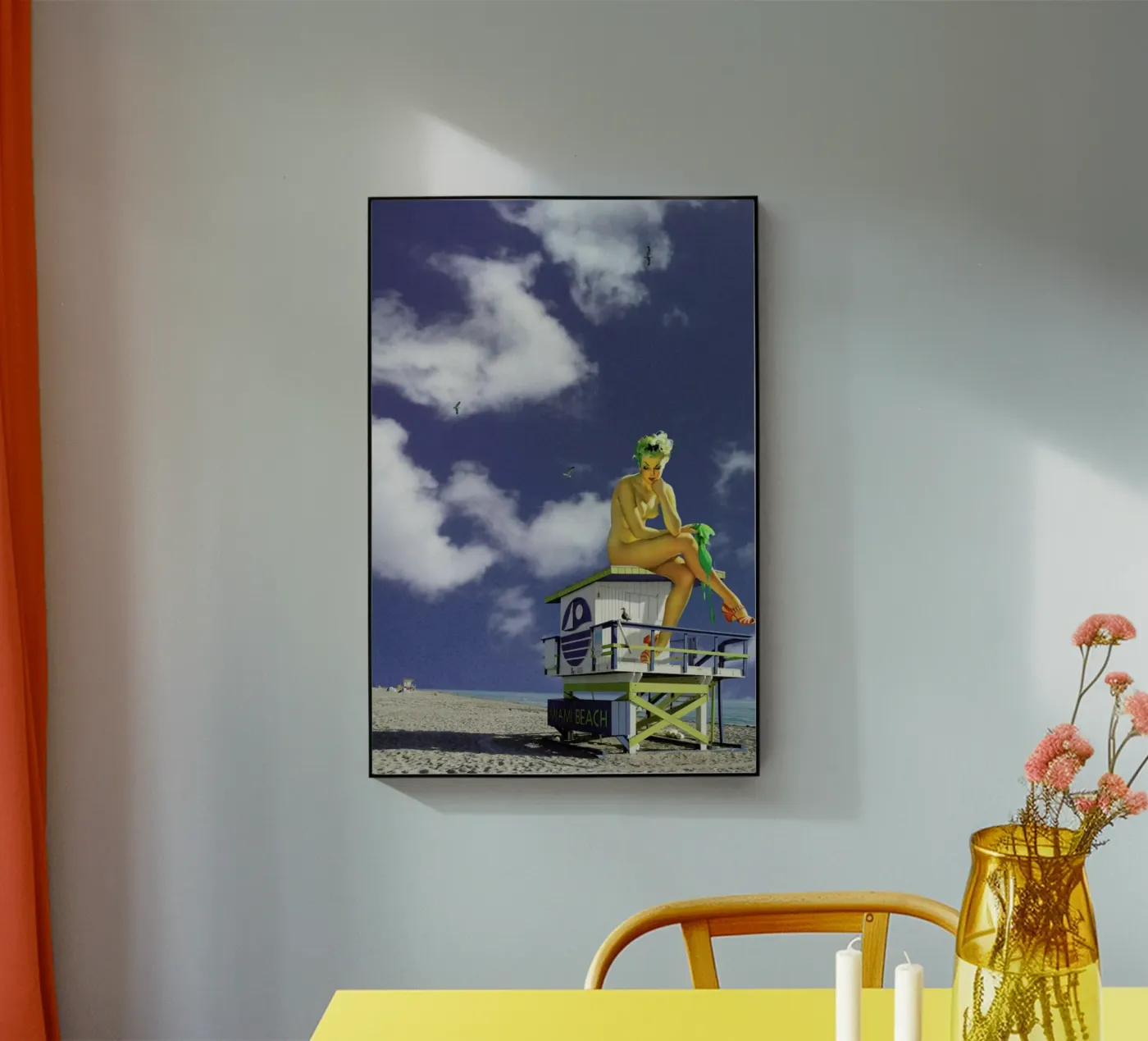 Miami Pinup plexiglass da Jason Brueck