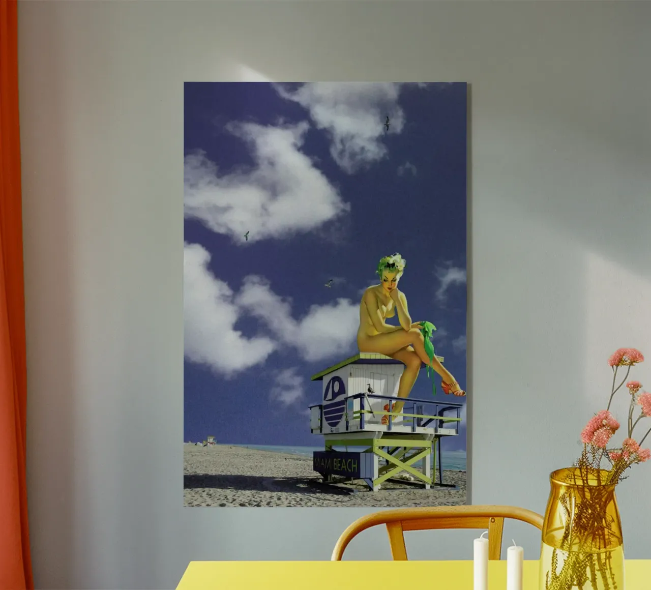 Miami Pinup plexiglass da Jason Brueck