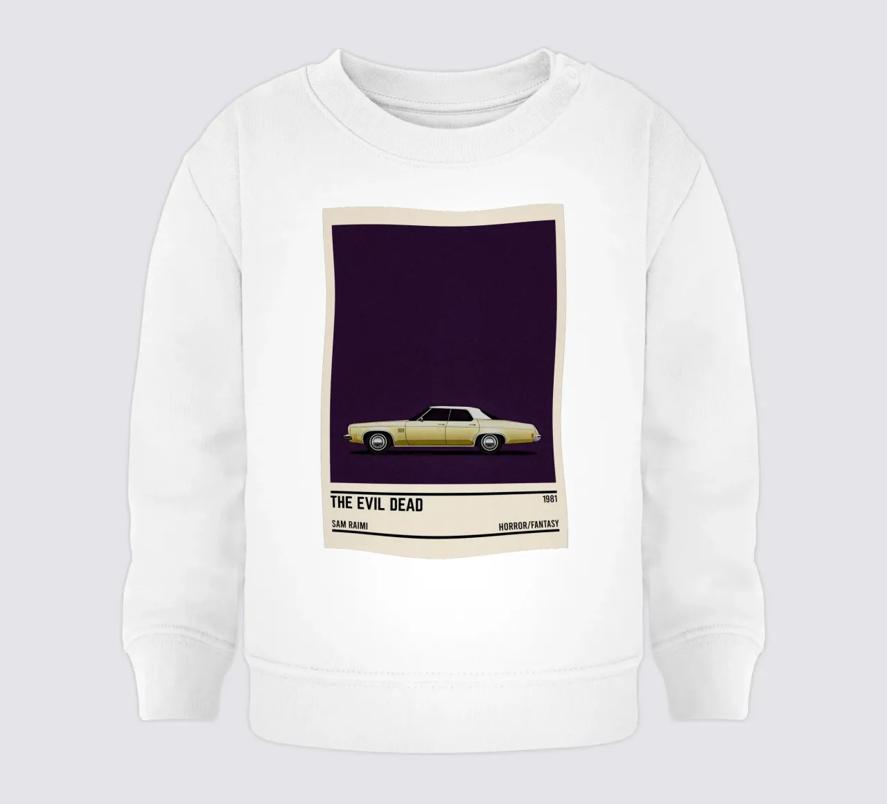 The Evil Dead car movie felpa neonato da TheArtstudio