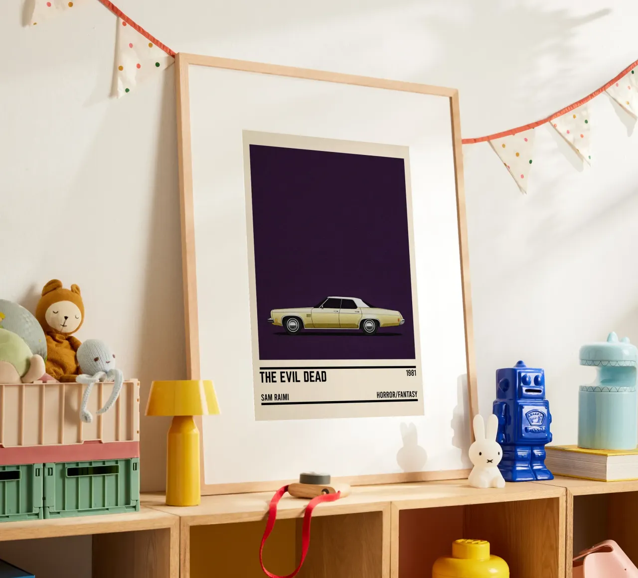 The Evil Dead car movie carta hahnemühle da TheArtstudio