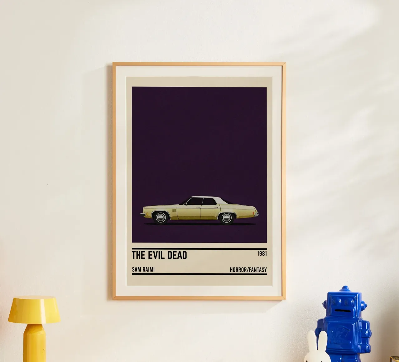 The Evil Dead car movie carta hahnemühle da TheArtstudio