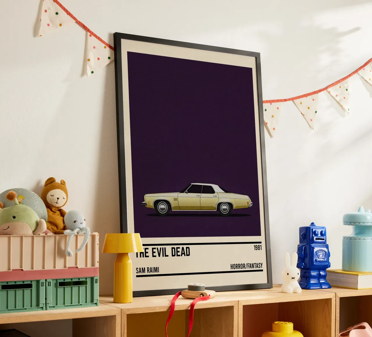 The Evil Dead car movie carta hahnemühle da TheArtstudio