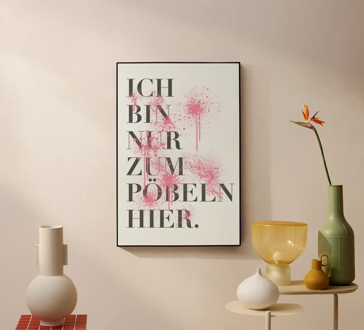 Pöbeln plexiglass da typealive