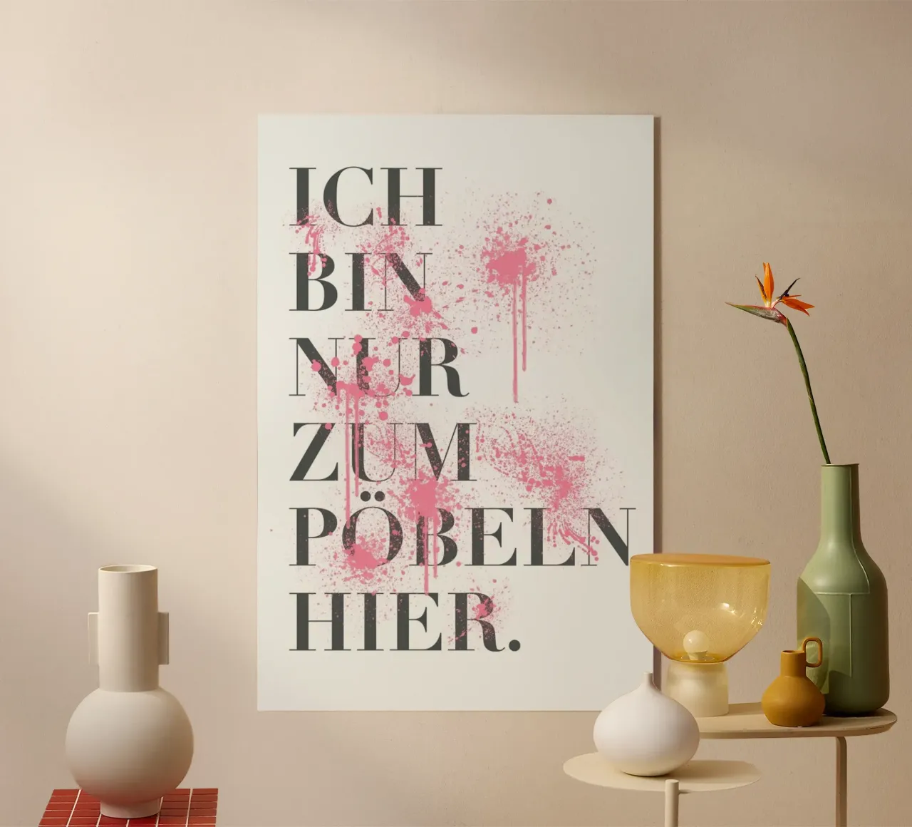 Pöbeln plexiglass da typealive