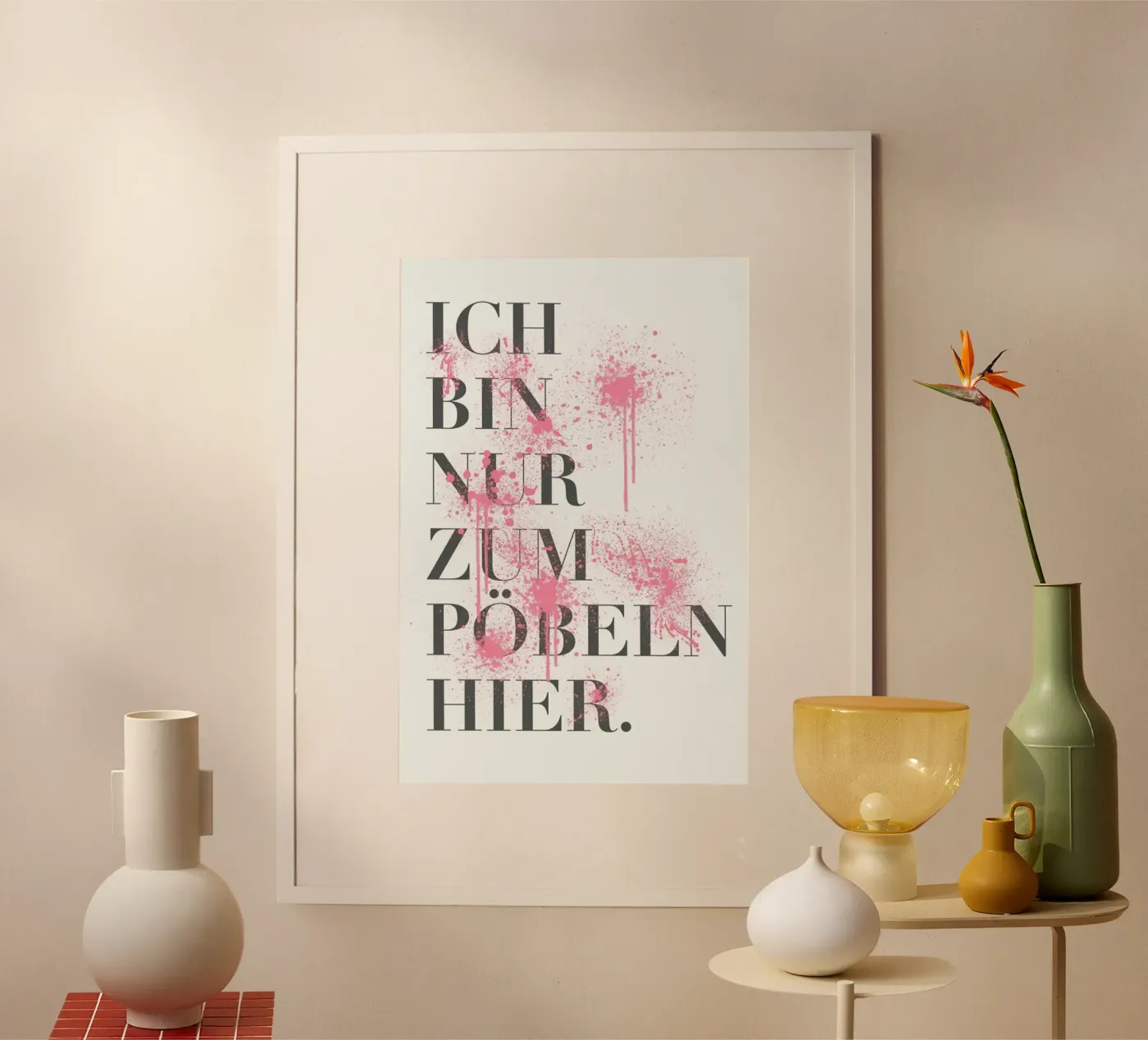 Pöbeln poster by typealive