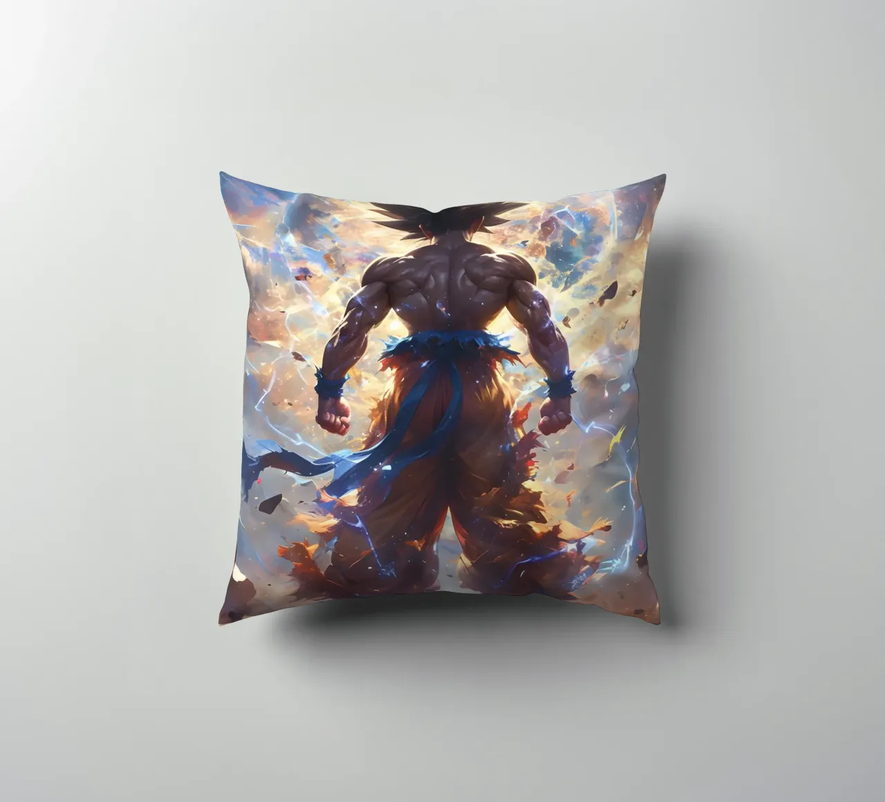 Super Saiyan Goku Dragon Ball Z cuscino da CreativeStudio