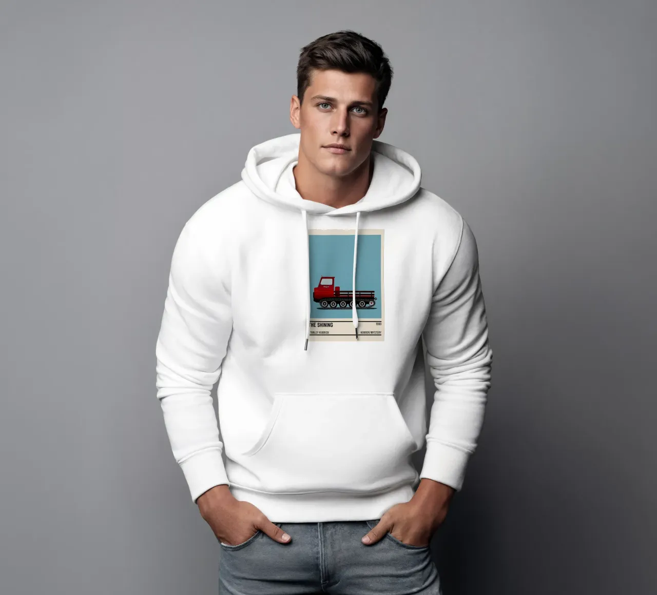 The Shining snowcat movie felpa con cappuccio da TheArtstudio