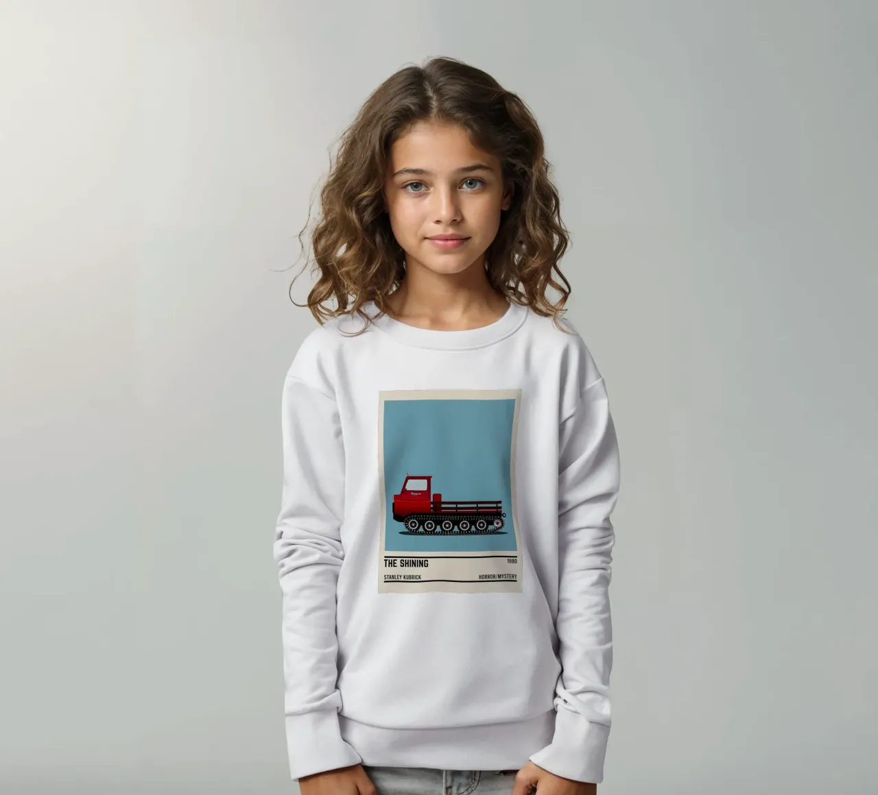 The Shining snowcat movie felpa bambino da TheArtstudio