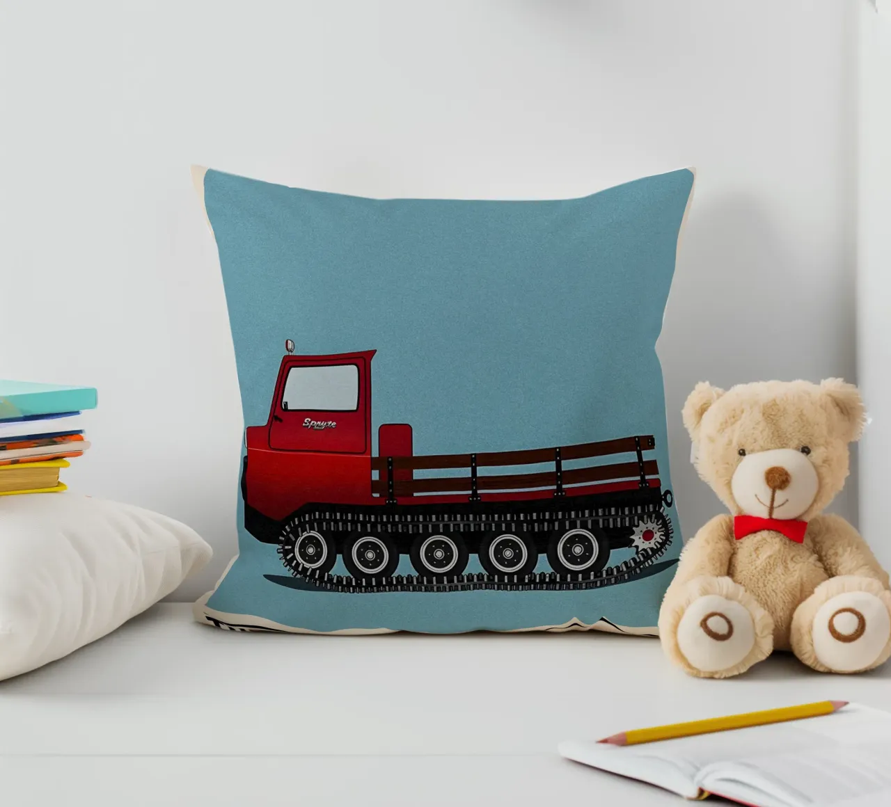 The Shining snowcat movie cuscino da TheArtstudio